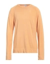 James Perse Man Sweatshirt Apricot Size 4 Supima In Orange