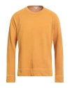 James Perse Man Sweatshirt Marigold Size 4 Supima In Orange