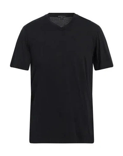 James Perse Man T-shirt Black Size 5 Cotton