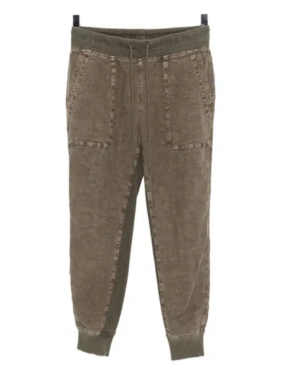 James Perse Media Trousers In Green