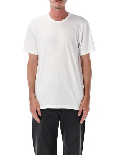 James Perse Men's Classic Essential T-shirt In Bianco