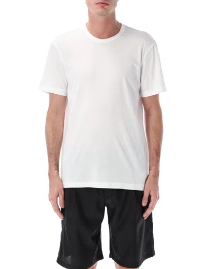 James Perse T-shirt Girocollo In Cotone In White