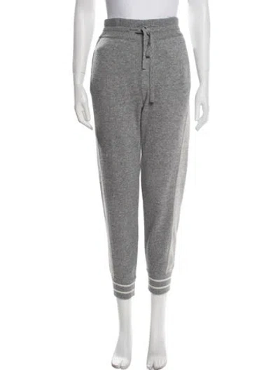 Pre-owned James Perse Merino Wool Sweatpants In Gray