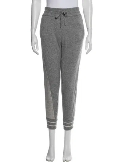 Pre-owned James Perse Merino Wool Sweatpants In Gray