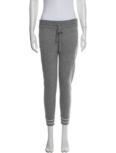 Pre-owned James Perse Merino Wool Sweatpants In Gray