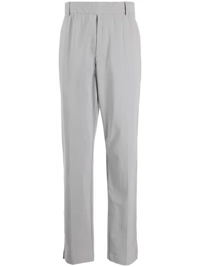 James Perse Mid-rise Tailored Trousers In Grey