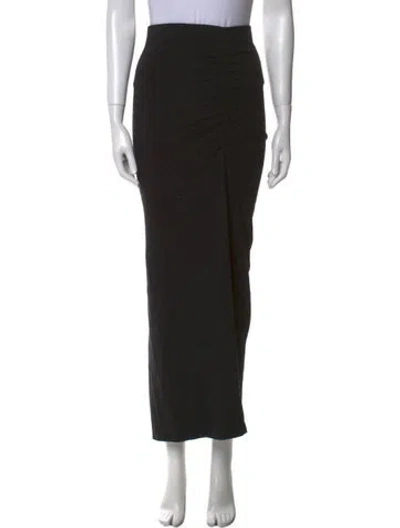 Pre-owned James Perse Midi Length Skirt In Black