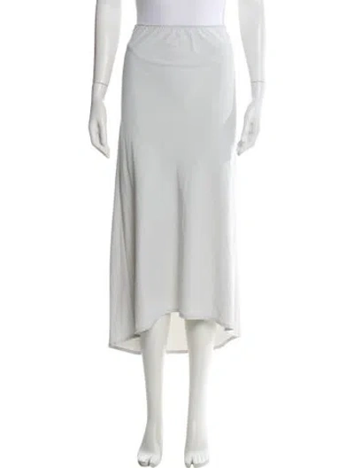 Pre-owned James Perse Midi Length Skirt In Neutral