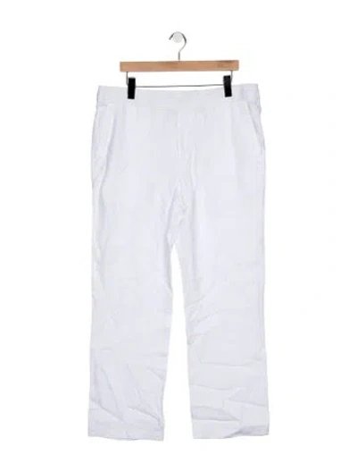 Pre-owned James Perse Mid-rise Straight Leg Jeans In Blue
