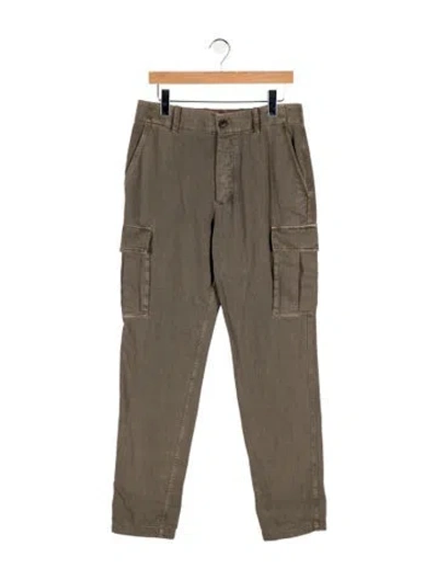 Pre-owned James Perse Mid-rise Straight Leg Jeans W/ Tags In Green