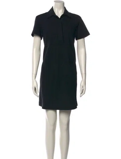 Pre-owned James Perse Mini Dress In Black