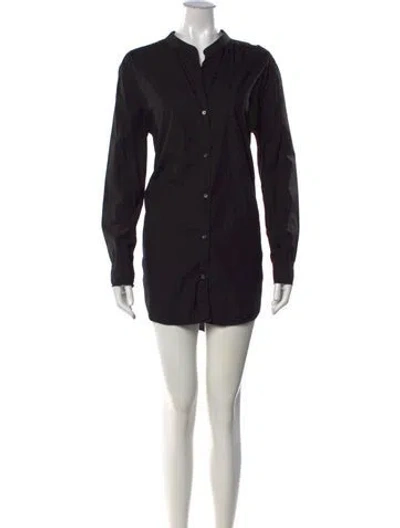 Pre-owned James Perse Mini Dress In Black