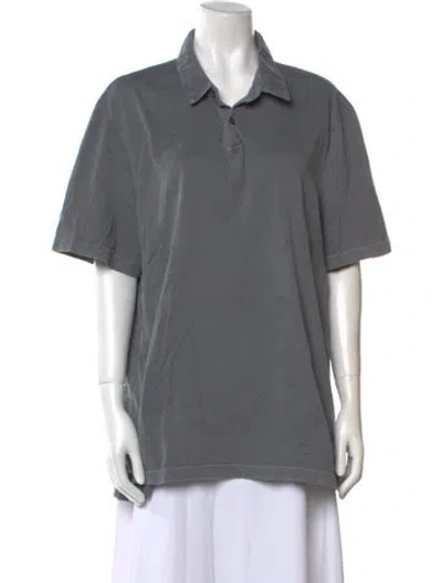 Pre-owned James Perse Mini Dress In Gray