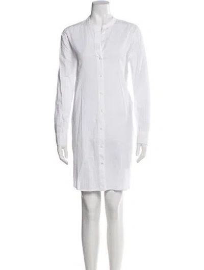 Pre-owned James Perse Mini Dress In Gray