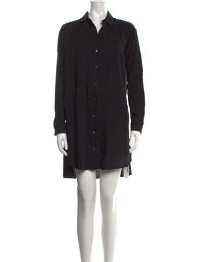 Pre-owned James Perse Mini Dress W/ Tags In Black