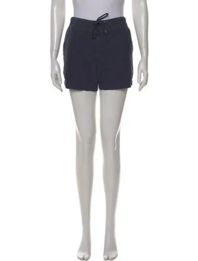 Pre-owned James Perse Mini Shorts In Black