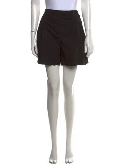 Pre-owned James Perse Mini Shorts In Black