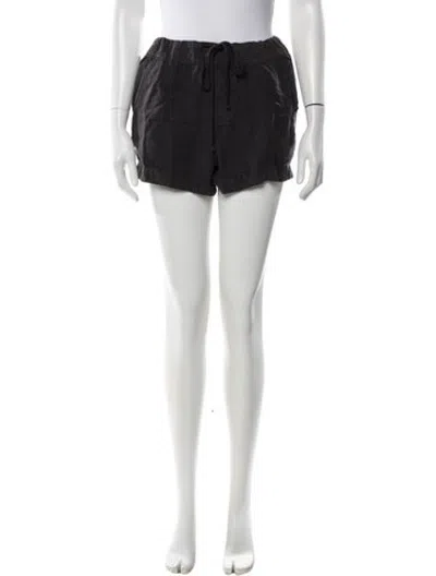 Pre-owned James Perse Mini Shorts In Black