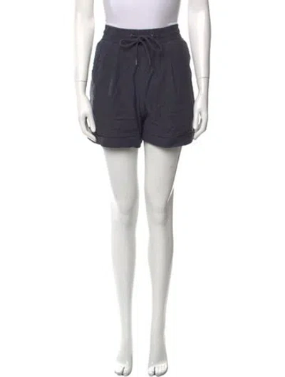 Pre-owned James Perse Mini Shorts In Blue