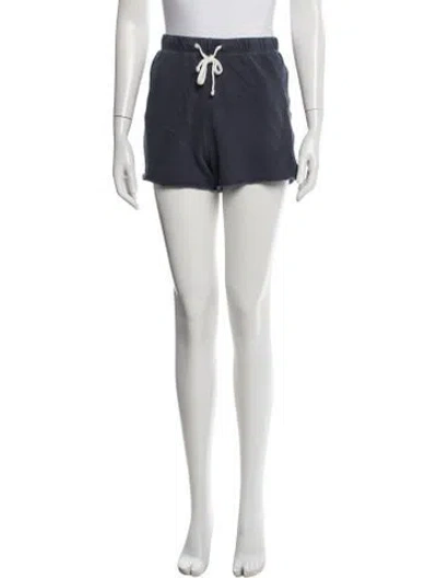 Pre-owned James Perse Mini Shorts In Blue