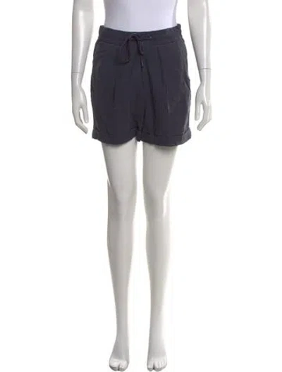 Pre-owned James Perse Mini Shorts In Blue