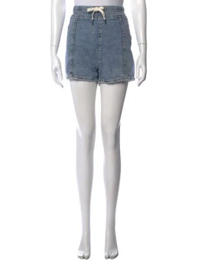 Pre-owned James Perse Mini Shorts In Blue