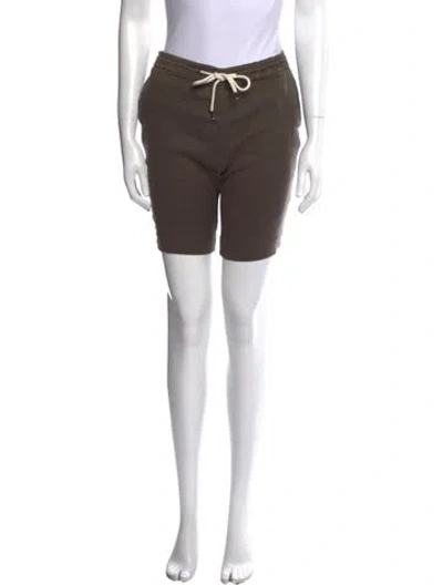 Pre-owned James Perse Mini Shorts In Brown