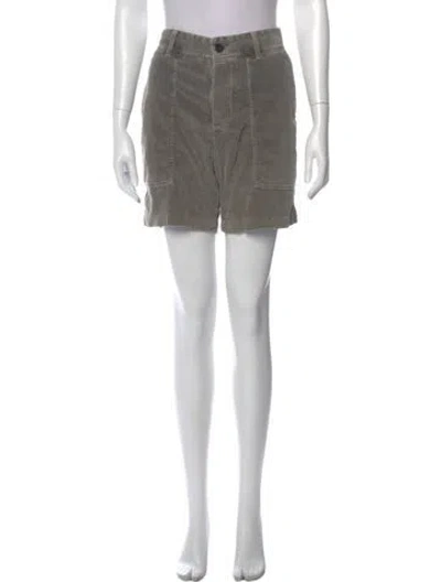 Pre-owned James Perse Mini Shorts In Gray