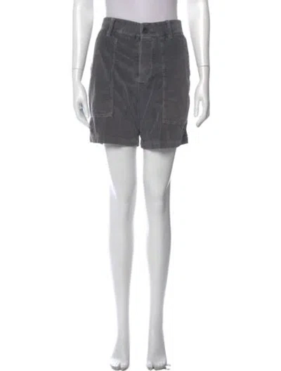 Pre-owned James Perse Mini Shorts In Gray