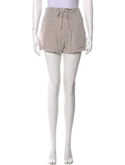 Pre-owned James Perse Mini Shorts In Gray