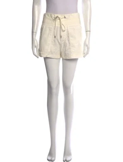 Pre-owned James Perse Mini Shorts In Green