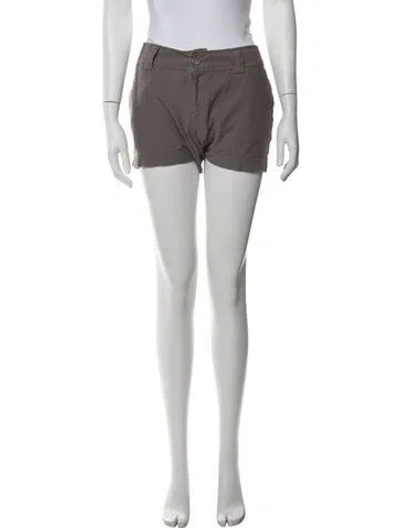 Pre-owned James Perse Mini Shorts In Grey
