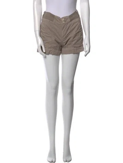 Pre-owned James Perse Mini Shorts In Neutral