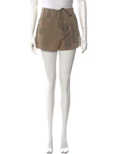 Pre-owned James Perse Mini Shorts In Neutral
