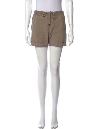 Pre-owned James Perse Mini Shorts In Neutral