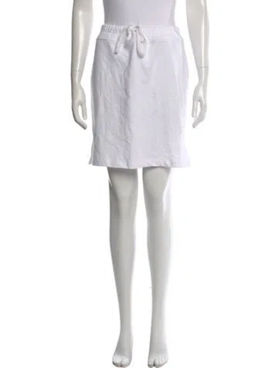Pre-owned James Perse Mini Skirt In Gray