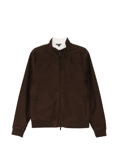 James Perse Moleskin Jacket In Brown