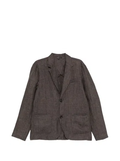 James Perse Montecito Blazer In Brown