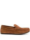 James Perse Montecito Moccasins In Brown