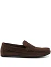 James Perse Montecito Moccasins In Brown