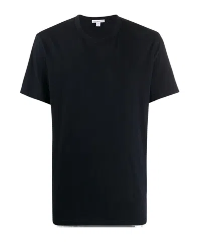 James Perse Open-necked Black Shirt