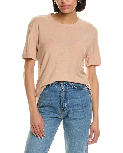 James Perse Oversized Jersey T-shirt In Pink