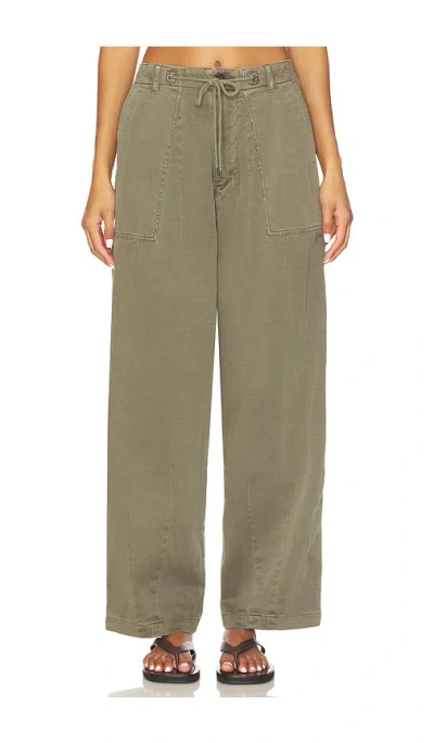 James Perse Oversized Military Pant In Multi