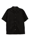 James Perse Oversized Shirt In Black