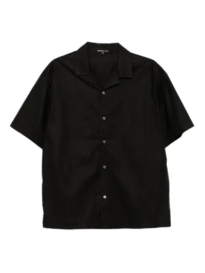 James Perse Oversized Shirt In Black