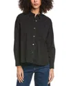 James Perse Oversized Shirt In Black