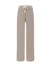 James Perse Wide-leg Sweatpants In Neutral