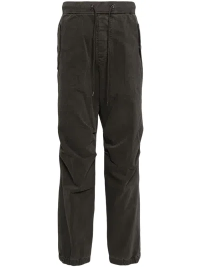 James Perse Parachute Flight Straight-leg Trousers In Green