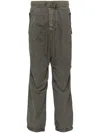 James Perse Parachute Flight Straight-leg Trousers In Green
