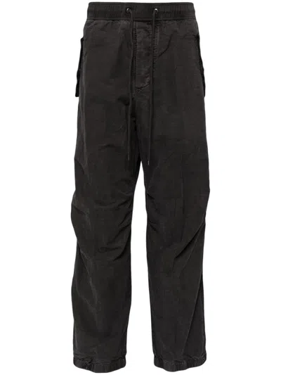 James Perse Parachute Flight Straight-leg Trousers In Grey